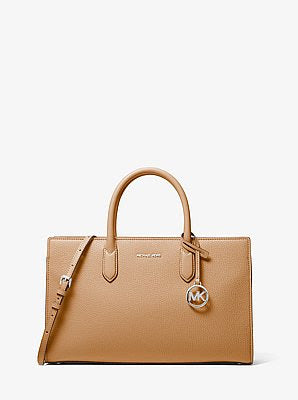 MICHAEL KORS Scarlett Medium Textured Satchel